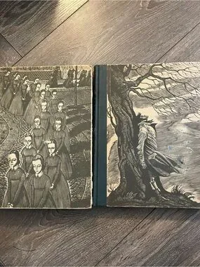 Other | Antiquarian Jane Eyre And Wuthering Heights Book Set 1943 ...